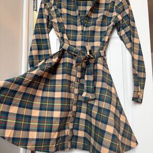 Kiel James Patrick New England House Flannel Dress NWT